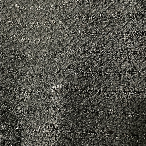 Vici Black Midi Dress with Silver Accents - Picture 3 of 5